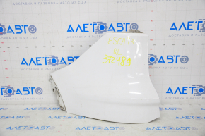 Rear bumper bare left Ford Escape MK3 13-16 prerest, white