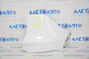 Rear bumper bare right Ford Escape MK3 13-16 prerest, white