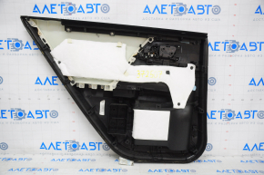 Door trim card rear right Honda Accord 13-15 velour black, scratches