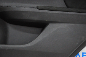 Door trim card rear right Honda Accord 13-15 velour black, scratches