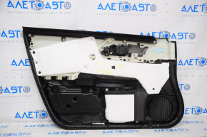 Door trim card front right Honda Accord 13-15 velour black, scratches