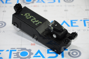 Rear right window lift control Hyundai Santa FE Sport 13-18 black, gray inserts, button defect