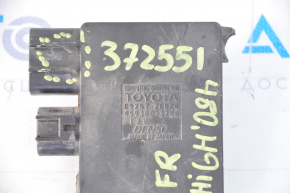 Right cooling fan computer Toyota Highlander 08-13 hybrid, broken fasteners, broken latch connector