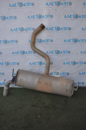 Muffler rear part with barrel Jeep Cherokee KL 14-18 2.4 1 pipe, dented