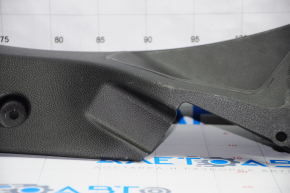 Rear pillar trim lower left Ford Focus mk3 11-18 4d black, broken fastener, scratches