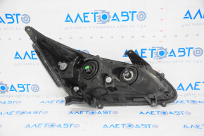 Headlight front left Honda Accord 13-15 halogen for polishing, broken mount