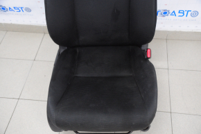 Passenger seat Honda Accord 13-15 without airbag, mechanical, black velour, for cleaning