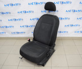 Driver's seat VW Beetle 12-15 without airbag, mechanical, cloth black with gray insert, for cleaning