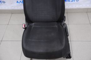 Driver's seat VW Beetle 12-15 without airbag, mechanical, cloth black with gray insert, for cleaning