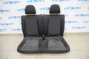Rear row of seats 2nd row VW Beetle 12-19 cloth black with gray insert, dry cleanable