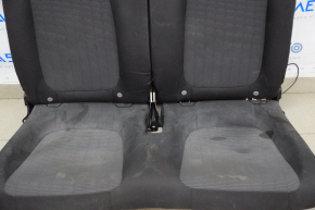 Rear row of seats 2nd row VW Beetle 12-19 cloth black with gray insert, dry cleanable