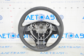 Naked steering wheel Nissan Rogue 14-16 rubber black
