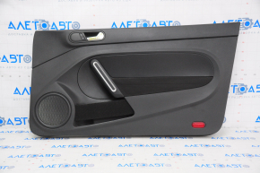 Door trim card front right VW Beetle 12-19 cloth black, structure, scratches