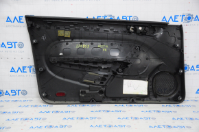 Door trim card front right VW Beetle 12-19 cloth black, structure, scratches
