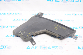 Left radiator deflector Nissan Leaf 13-17 broken mount, dented