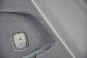Left arch trim Nissan Rogue 14-18 black under 2 rows, worn