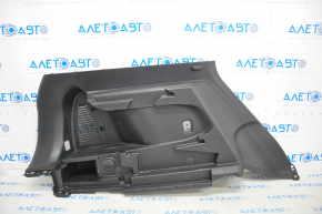 Left arch trim Nissan Rogue 14-18 black under 2 rows, worn