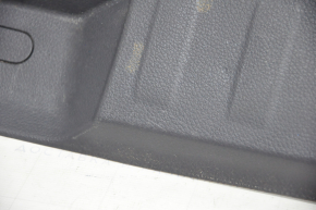 Nissan Rogue 14-20 trunk opening trim black, scratches, broken fastener