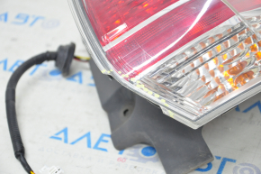 Light outer wing right Nissan Rogue 14-16 chip on glass, crack on body