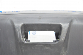 Rear bumper bare Nissan Rogue 14-16 graphite, scratches