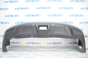 Rear bumper bare Nissan Rogue 14-16 graphite, scratches