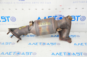 Exhaust manifold with catalytic converter Honda Accord 13-17 2.4