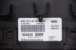 Instrument cluster VW Beetle 12-13 104k
