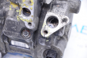 Air conditioning compressor Toyota Camry v50 12-14 2.5 usa, missing body fragment, broken sensor, crack in mount