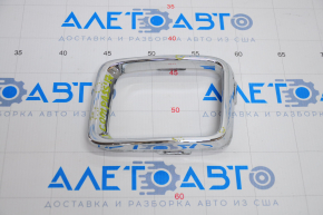 Chrome insert in the radiator grille Jeep Compass 17-21 2B pokes