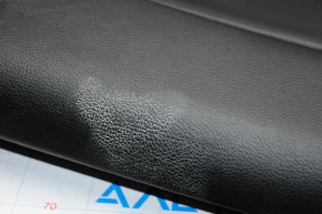 Door trim card front left Chrysler 200 15-17 black with black insert leather, armrest leather, molding under the tree blue structure, Alpine, for dry cleaning
