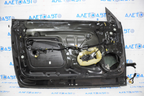 Door assembly front left VW Beetle 12-19 black L041 dented, bumps