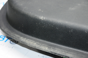 Door trim card front left Chrysler 200 15-17 black with black insert cloth, armrest leather, molding under the tree black structure, scratches