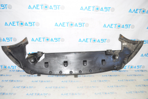Front bumper protection Ford Edge 15-18, torn, scuffed