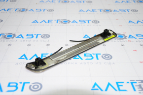Door sill trim outer rear left Nissan Pathfinder 13-16 chrome, type 1, broken fastener, scratches