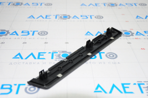 Door sill trim outer rear left Nissan Pathfinder 13-16 black with chrome, type 2, peeling chrome