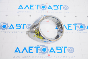 Right fog light frame Lexus ES300h ES350 13-15 pre-rest chrome, broken fasteners, pokes