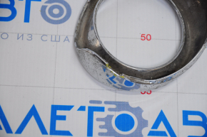 Right fog light frame Lexus ES300h ES350 13-15 pre-rest chrome, broken fasteners, pokes