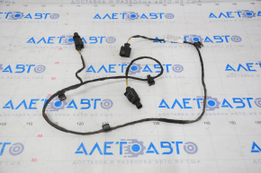 VW Beetle 12-19 Rear Bumper License Plate Light Wiring