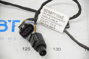 VW Beetle 12-19 Rear Bumper License Plate Light Wiring