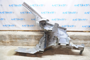 Front left quarter VW Tiguan 09-18 silver, threshold cut off