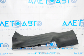 Door sill trim inner rear left Nissan Rogue 14-20 black, scratches