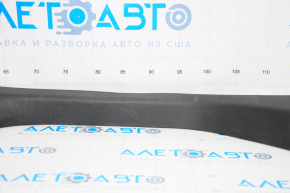 Door sill trim rear left Nissan Leaf 13-17 black, scratches