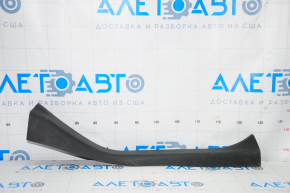Door sill trim rear left Nissan Leaf 13-17 black, scratches