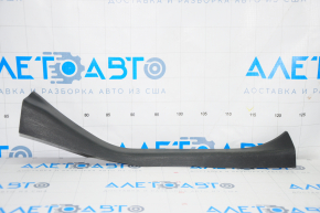Door sill trim rear left Nissan Leaf 13-17 black, scratches