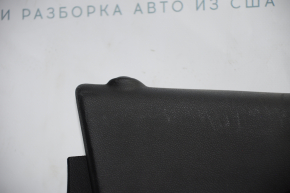 Door trim card front left Chevrolet Malibu 13-15 black with black insert leather, armrest leather, bumpers