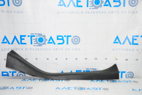 Door sill trim rear left Nissan Leaf 13-17 black, scratches