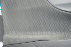 Door trim card front left Chevrolet Malibu 16-25 black with black insert cloth, scratches, for dry cleaning