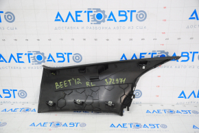 Rear pillar trim left VW Beetle 12-17 black, broken mount, scratches