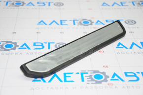 Door sill trim outer rear left Nissan Murano z52 15-16 chrome, chrome peel scratches