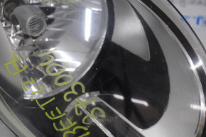 Headlight front left VW Beetle 12-19 bare halogen, for polishing